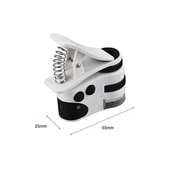 60x Mini Cep Telefonu Için Mandallı Mikroskop Uv Ledli Büyüteç Model Al2431 - 5