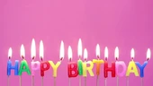 Rengarenk Happy Birthday Yazılabilen Doğum Günü Mumu - 4