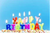 Rengarenk Happy Birthday Yazılabilen Doğum Günü Mumu - 3