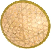 Naturel Renk Cambodia Kamboçyalı Vietnam Şapkası Pvc Hasır thumbnail 4