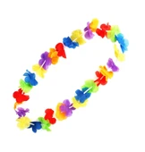 Rengarenk Hawaii Boyun Çelengi Havai Partisi Kolyesi 1 Adet thumbnail 4