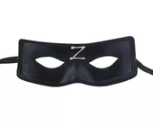 Zorro Maskesi Arkadan Lastikli Z Baskılı - 1
