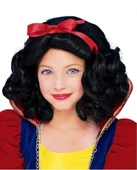 Pamuk Prenses Peruğu Kırmızı Fiyonklu thumbnail 1