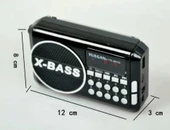 Mini Cep Fm Radyo Dijital Göstergeli  Jtec Şarjlı - 3