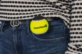 Beeztees Köpek Oyuncağı, Tenis Topu ve Tutma Aparatı, Mavi/Sarı, 6,3cm - 5