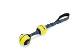 Beeztees Köpek Oyuncağı, Yüzen, Tutamaçlı İki Tenis Topu, Mavi/Sarı, 44x6,3x6,3cm thumbnail 1