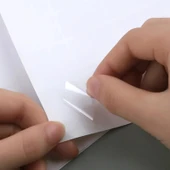 Zuidid 1000 Adet - 30MM x 20MM Pp Şeffaf Etiket - Ağız Kapatma Etiketi (Dikdörtgen) - 2