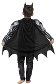GEZEN AY Batman Kaslı Kostüm - Batman Kaslı Erkek Çocuk Kostümü - 3