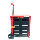 Balatlı Katlanabilir Portatif Market ve Pazar Taşıma Arabası By06 - 2