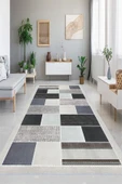 Dijital Baskı Salon Halısı, Çizgili Halı, Kaymaz, Mutfak Halısı, Yolluk, Ev Dekorasyonu, Yolluk - 2
