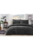 Noir Çift Kişilik Lastikli Çarşaf Nevresim Takımı thumbnail 4