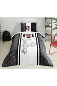 Beşiktaş 1903 Glow Tek Kişilik 120X200 Lastikli Çarşaflı Nevresim Takımı - 1