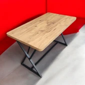 Z Modern Çam Yemek ve Çalışma Masası - 3