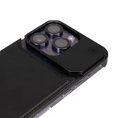 iPhone 15 Pro Max Kılıf Magsafe Şarj Özellikli Mekanizmalı Koku Hazneli Mostar Kapak thumbnail 3