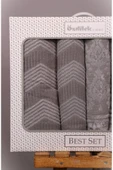 Tappeto Antrasit - A.Gri Best Set (Hamam Takımı) - 3
