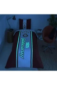 Galatasaray 1905 Glow Tek Kişilik 120X200 Lastikli Çarşaflı Nevresim Takımı thumbnail 2