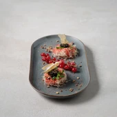 GÜRAL PORSELEN Bilbao 2 Adet 25x15 Cm Kayık Tabak  Elemental 241 thumbnail 1