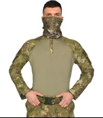 TSK PİYADE ASKERİ KAMUFLAJ COMBAT TİŞÖRT - 1