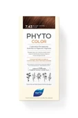 PHYTO Phytocolor 7.43 Kumral Bakır Dore Amonyaksız Kalıcı Bitkisel Saç Boyası - 5