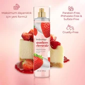 Bodycology Strawberry Cheesecake Fragrance Çilekli Kadın Vücut Spreyi thumbnail 4