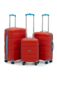 Artemis Üçlü Polipropilen(PP)&Kırılmaz 3'lü Valiz&Bavul Seti - 1