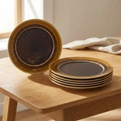 GÜRAL PORSELEN Valeron 6 Adet 27 Cm Servis Tabağı Reaktif Saura 137 thumbnail 4