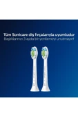 PHİLİPS Sonicare Hx6062/10 - Optimal White - Sonic Şarjlı Diş Fırçası Yedek Başlıkları - 2'li Beyaz - 4