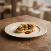 GÜRAL PORSELEN Valeron 6 Adet 27 Cm Servis Tabağı Reaktif Agate Vr 969 thumbnail 7