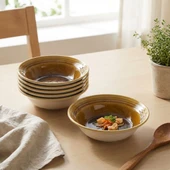 GÜRAL PORSELEN Valeron 6 Adet Çorba Kasesi Reaktif Saura Vr 137 thumbnail 3