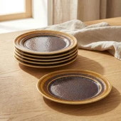 GÜRAL PORSELEN Valeron 6 Adet 27 Cm Servis Tabağı Reaktif Saura 137 thumbnail 3