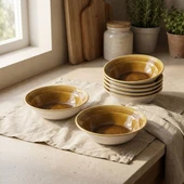 GÜRAL PORSELEN Valeron 6 Adet Çorba Kasesi Reaktif Saura Vr 137 thumbnail 6