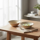 GÜRAL PORSELEN Valeron 6 Adet 15 Cm Çorba Kasesi Reaktif Agate   969 thumbnail 1