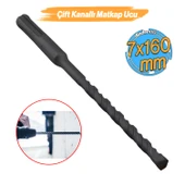 7x160 SDS Plus 2 Kanallı Beton Delme Matkap Ucu thumbnail 1