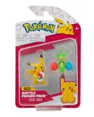 Pokemon Battle Figür Pikachu ve Roselia PKW2487 thumbnail 1