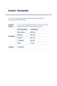 IMUTOR Kompleks 30 Kapsül - Beta Glukan, Ekinezya, Propolis, C Vitamini, Çinko - 2