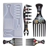 Epoksi Reçine Silikon Kalıp 3 Lü Tarak Kalıbı thumbnail 1