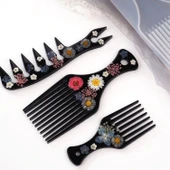 Epoksi Reçine Silikon Kalıp 3 Lü Tarak Kalıbı thumbnail 2