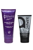 Ostwint Soyulabilir Siyah Maske 150ml & Cilt Yenileyici Peeling Jel 170 Ml - 1