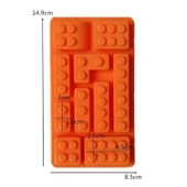 Silikon  Kalıp  Lego  10 Lu - 2