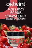 Ostwint Peeling Gel 300 Ml Strawberry Scrub 2 Adet - 3
