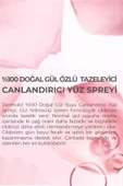 Dermokil %100 Doğal Gül Suyu Canlandırıcı Tazeleyici Yüz Spreyi - 5
