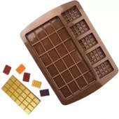 Tablet Silikon Çikolata Kalıbı Mini - 2