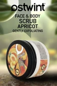 Ostwint Yüz Ve Vücut Peeling Scrub Kayısı 300ml Cilt Temizleyici Pürüssüzleştirici Dolaşımı Hızlandırıcı - 4