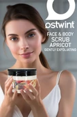 Ostwint Yüz Ve Vücut Peeling Scrub Kayısı 300ml Cilt Temizleyici Pürüssüzleştirici Dolaşımı Hızlandırıcı - 2