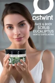 Ostwint Yüz Ve Vücut Peeling Scrub Okaliptüs 300ml Cilt Temizleyici Pürüssüzleştirici Dolaşımı Hızlandırıcı thumbnail 2