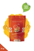 Anamour Natural Kabuksuz Portakal Kurusu - Cips Portakal (Şekersiz) - Kuru Meyve Kıtırı 25 Gram - 1