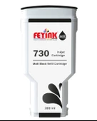 Feyink  HP 730 Matt Black (MK) Orijinal Mürekkep Dolumlu Feyink Kartuş 300 ml Mat Siyah - 1