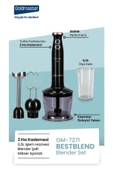 Bestblend 1500 Watt 4 Bıçaklı Paslanmaz 3 In 1 Blender Seti Gm7271 - 5