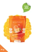 Anamour Natural Portakal Kurusu - Cips Portakal (Şekersiz) - Kuru Meyve Kıtırı 25 Gram - 1