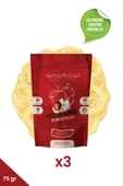 Anamour Natural Elma Kurusu - Cips Elma (ŞEKER ILAVESİZ) - 3'lü Paket Kuru Meyve 75g - 5